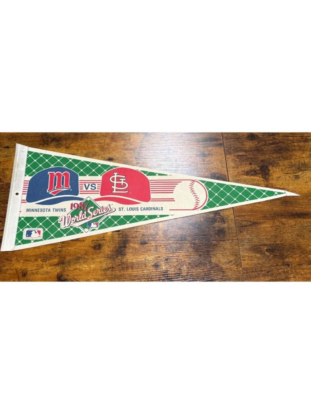 Minnesota Twins vs St Louis Cardinals 1987 World Series Full Size Pennant